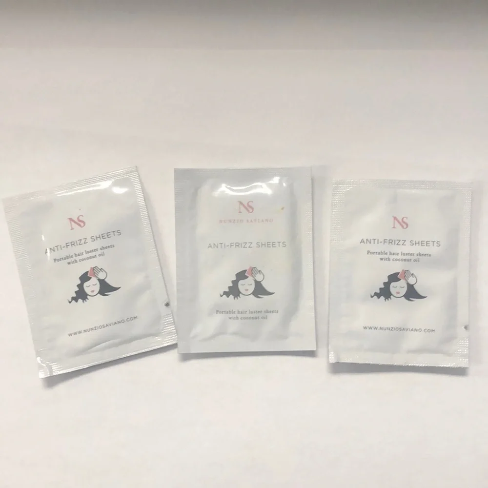 Nunzio Saviano 3 anti frizz sheets